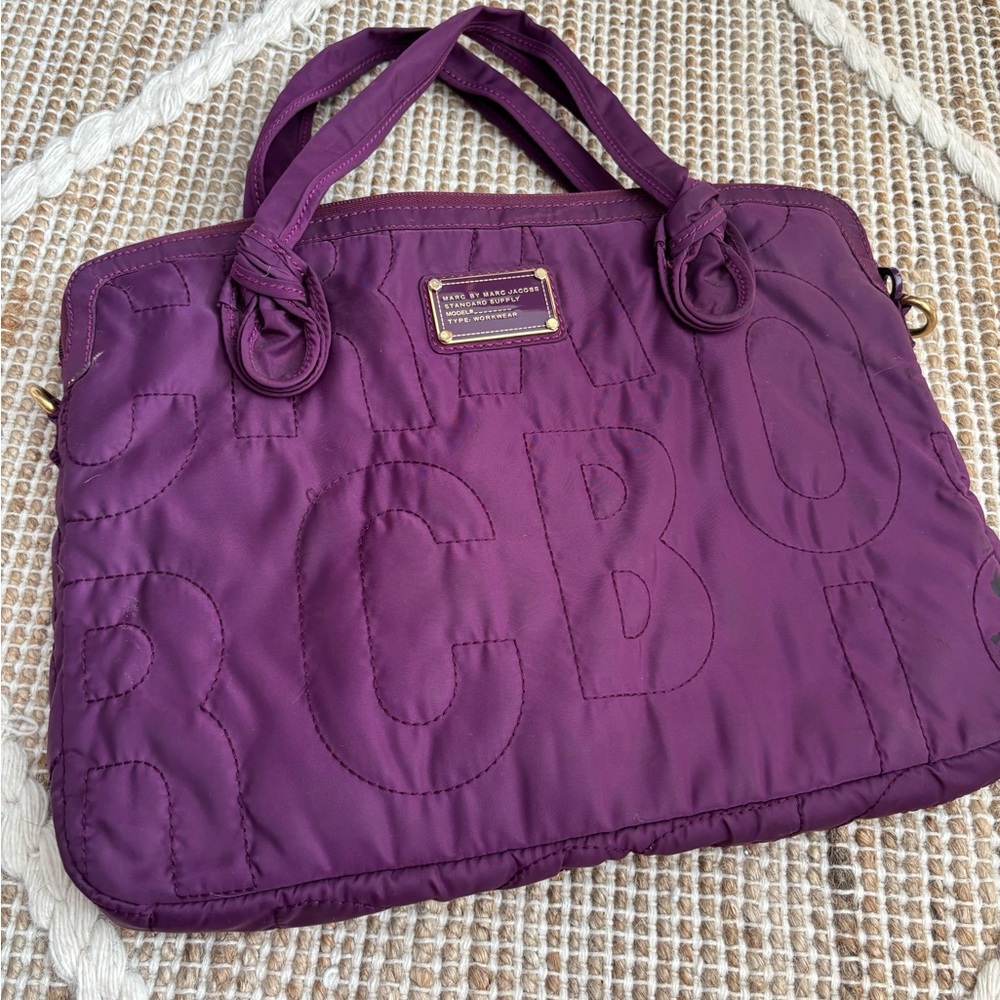 Marc Jacobs padded computer case